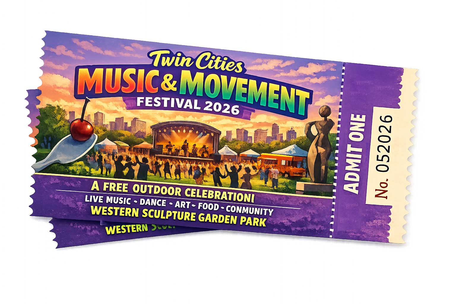 Music and Movement Festival Ticket